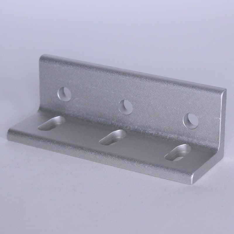 Image of 6 Hole Horizontal Slotted Inside Corner Bracket