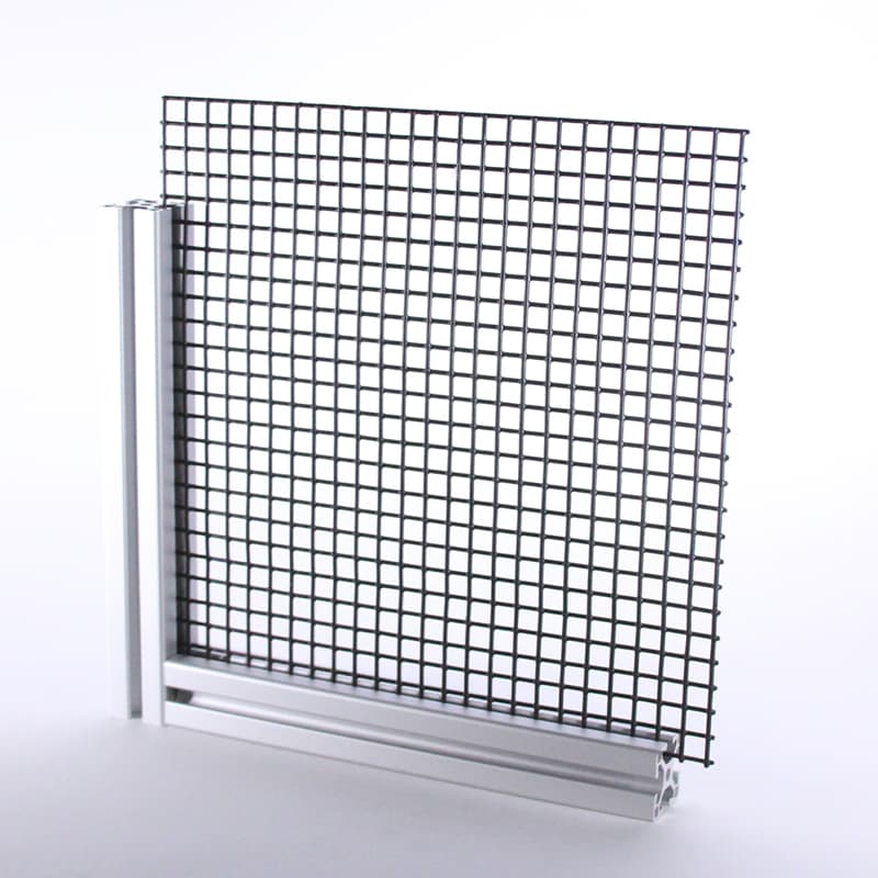 Image of Half Inch Black Mesh