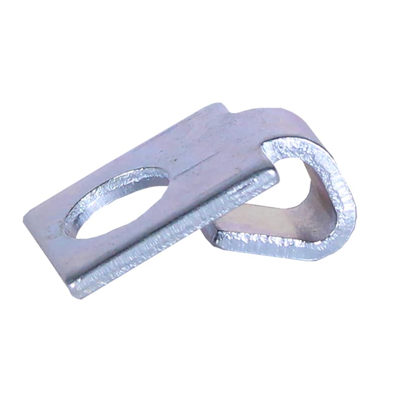 Image of Single Tab End Fastener Bright Zinc